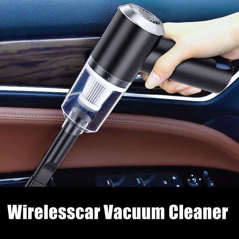 Portable & Rechargeable Blow + Vacuum Cleaner for Cars