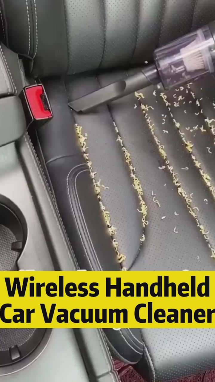 Portable & Rechargeable Blow + Vacuum Cleaner for Cars